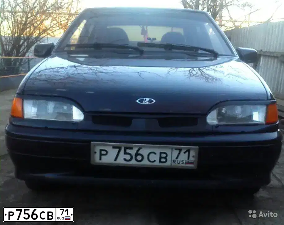 Фото автомобиля LADA 2114 SAMARA, 2008 — госномер К074РТ123. Цвет: ЧЕРНЫЙ