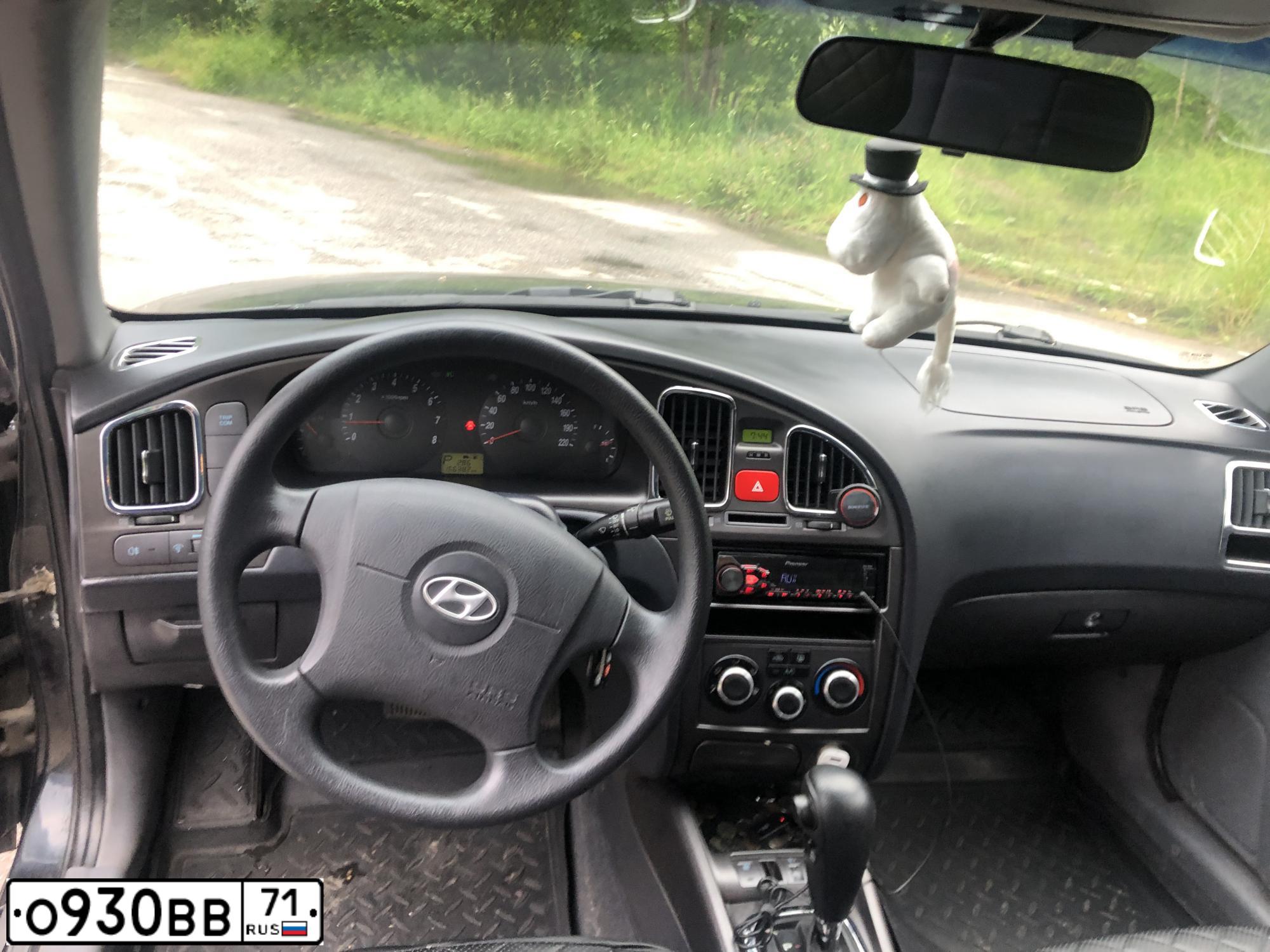 Фото автомобиля TAGAZ ELANTRA XD, 2009 — госномер Х633УВ98. Цвет: ЧЕРНЫЙ