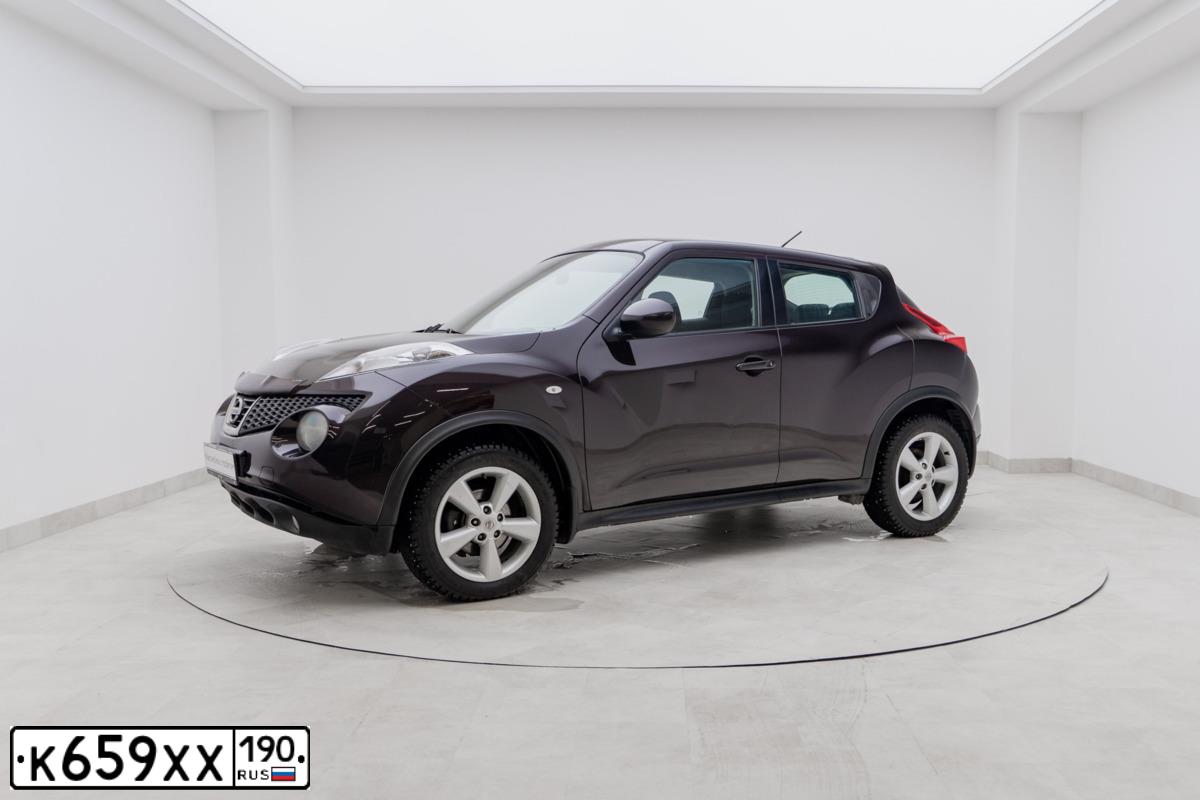 Фото автомобиля NISSAN JUKE, 2012 — госномер С929РЕ797. Цвет: ФИОЛЕТОВЫЙ