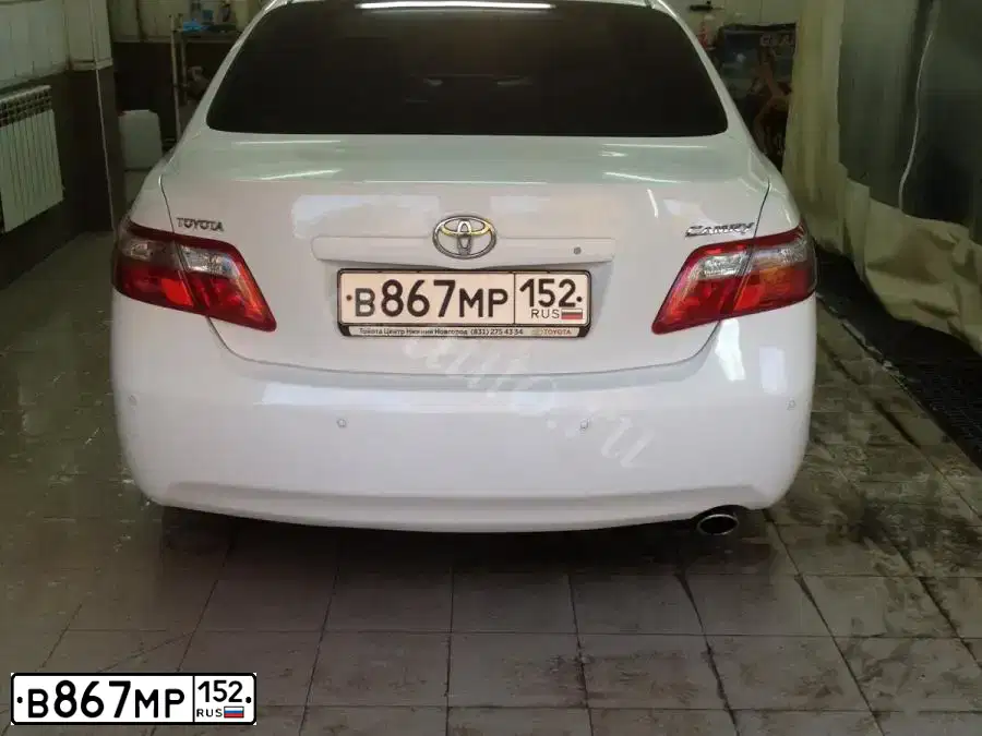 Фото автомобиля TOYOTA CAMRY, 2010 — госномер Р093АН58