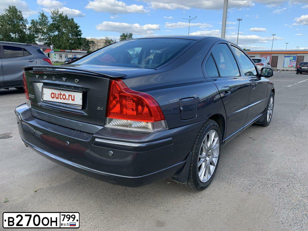 Фото автомобиля VOLVO S60, 2007 — госномер М456ТУ178. Цвет: ТЕМНО-СЕРЫЙ