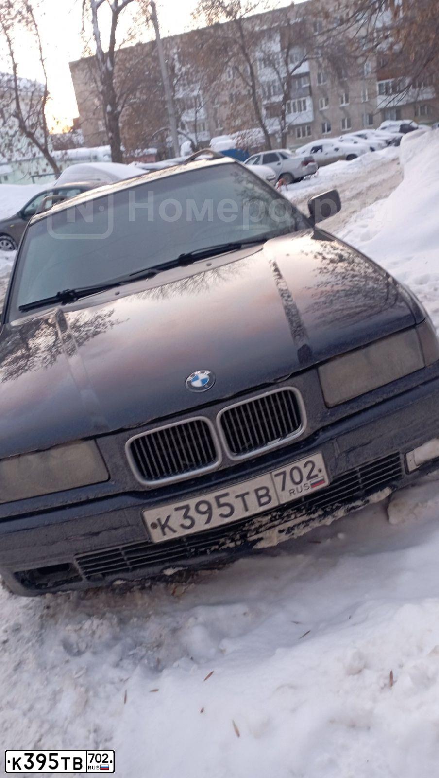 Фото автомобиля BMW SERIE 3, 1996 — госномер У010ВУ02. Цвет: ФИОЛЕТОВЫЙ
