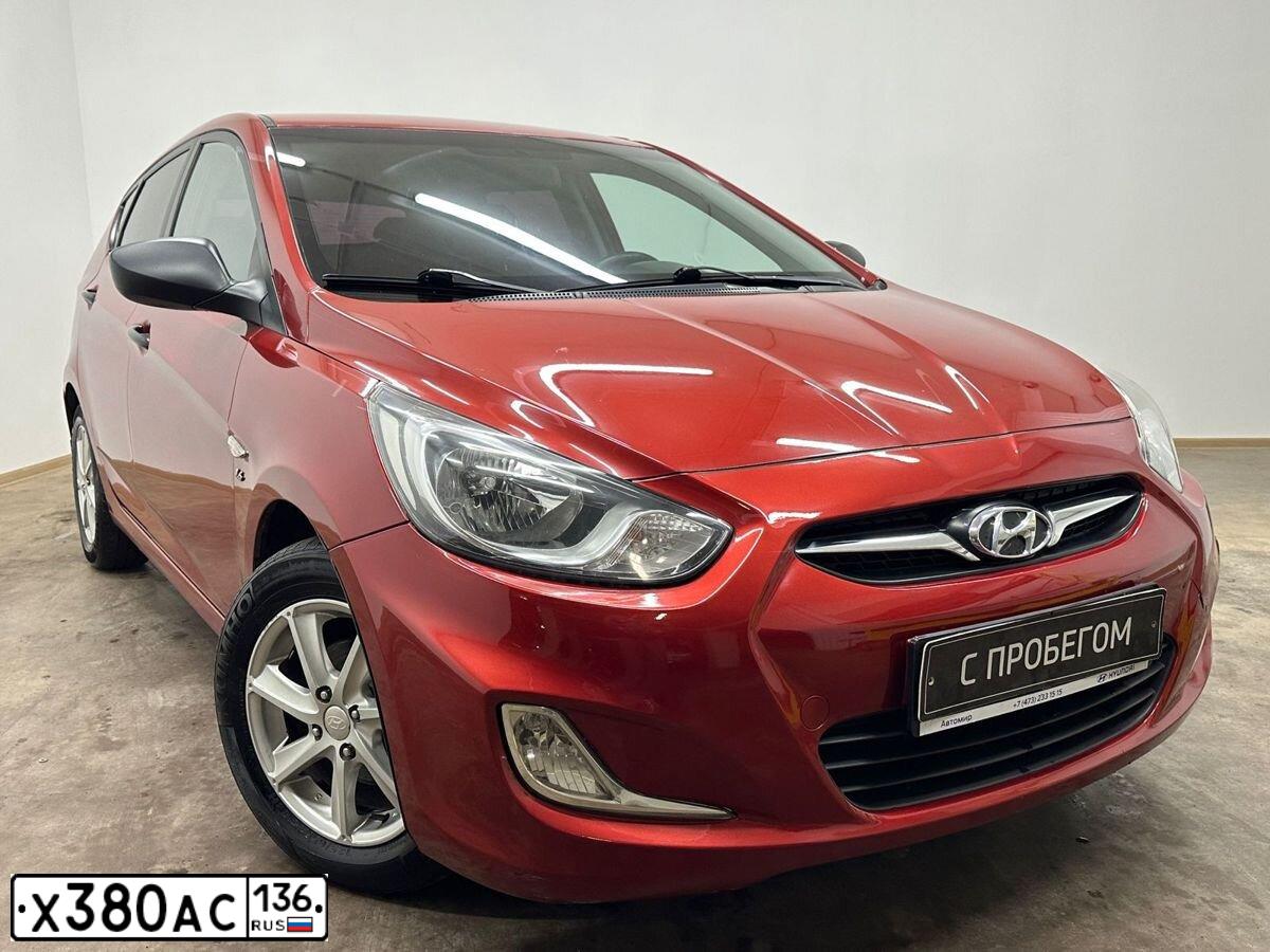 Фото автомобиля HYUNDAI SOLARIS, 2012 — госномер У800МА48