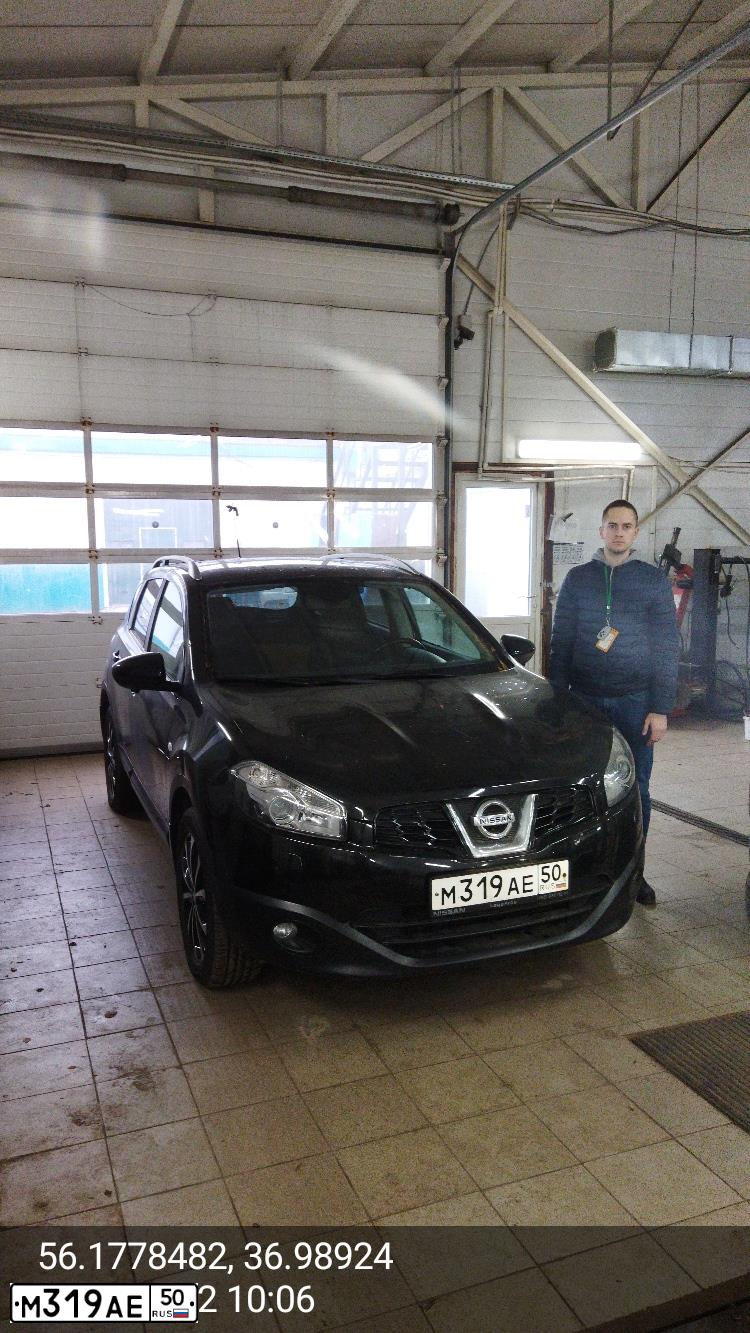 Фото автомобиля NISSAN QASHQAI, 2012 — госномер С676МУ797. Цвет: ЧЕРНЫЙ