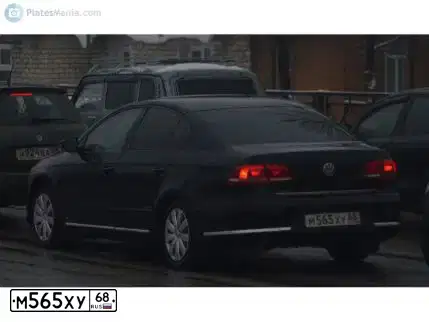 Фото автомобиля VOLKSWAGEN PASSAT, 2011 — госномер М330ЕР68. Цвет: ЧЕРНЫЙ