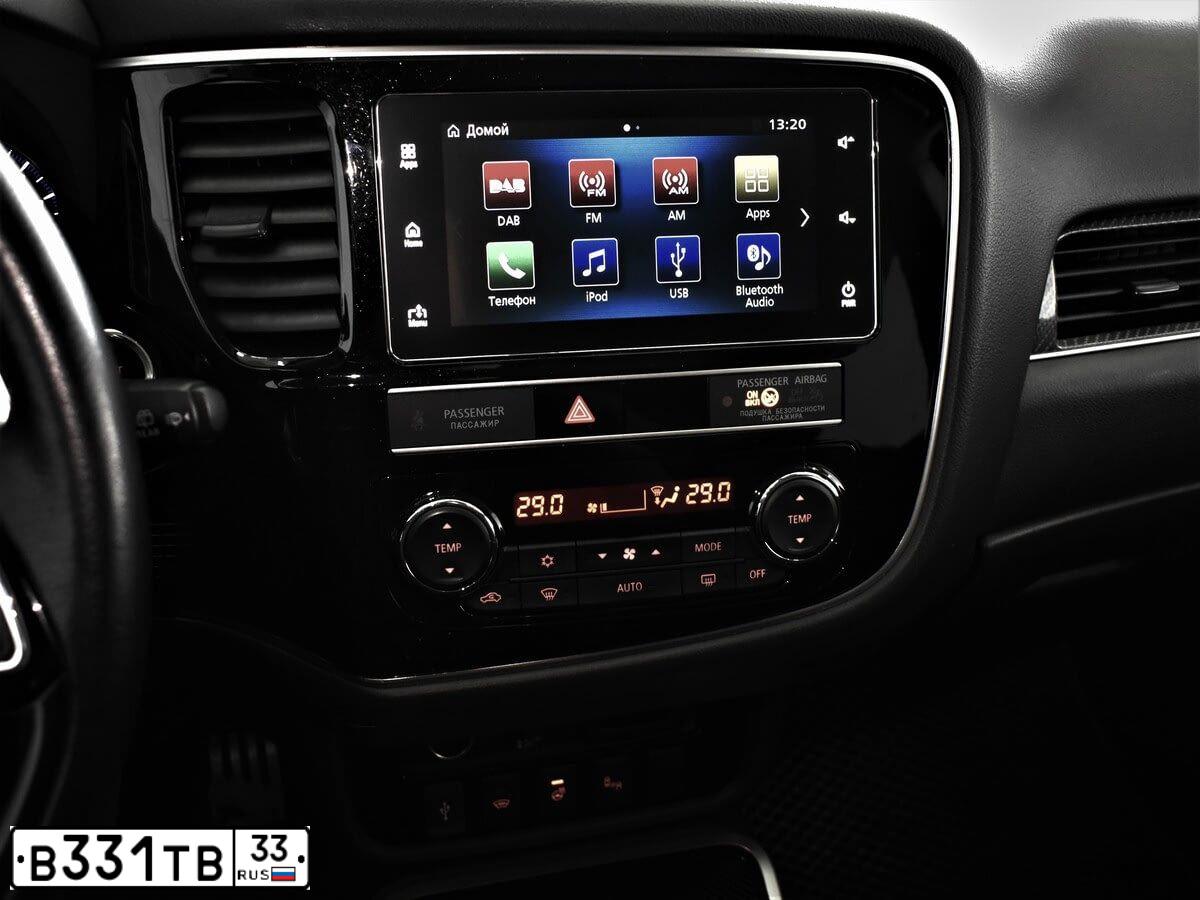 Фото автомобиля MITSUBISHI OUTLANDER, 2019 — госномер В331ТВ33. Цвет: СЕРЫЙ