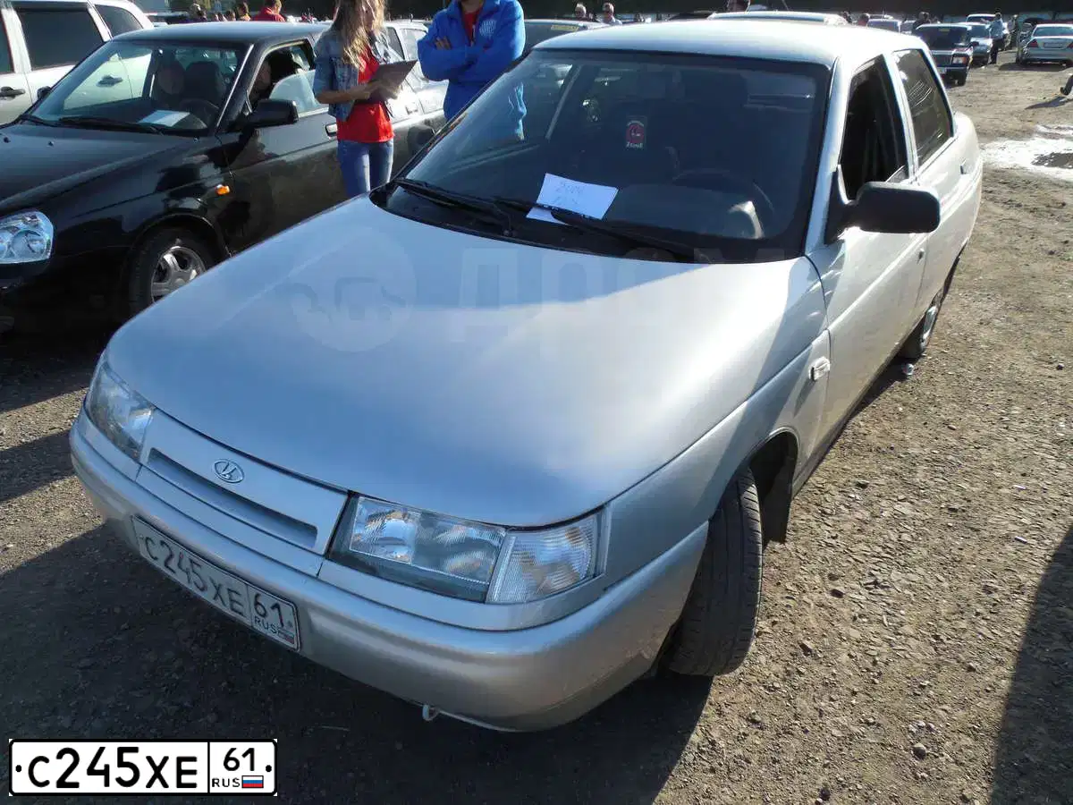 Фото автомобиля LADA 2110, 2006 — госномер В407РО01. Цвет: Белый