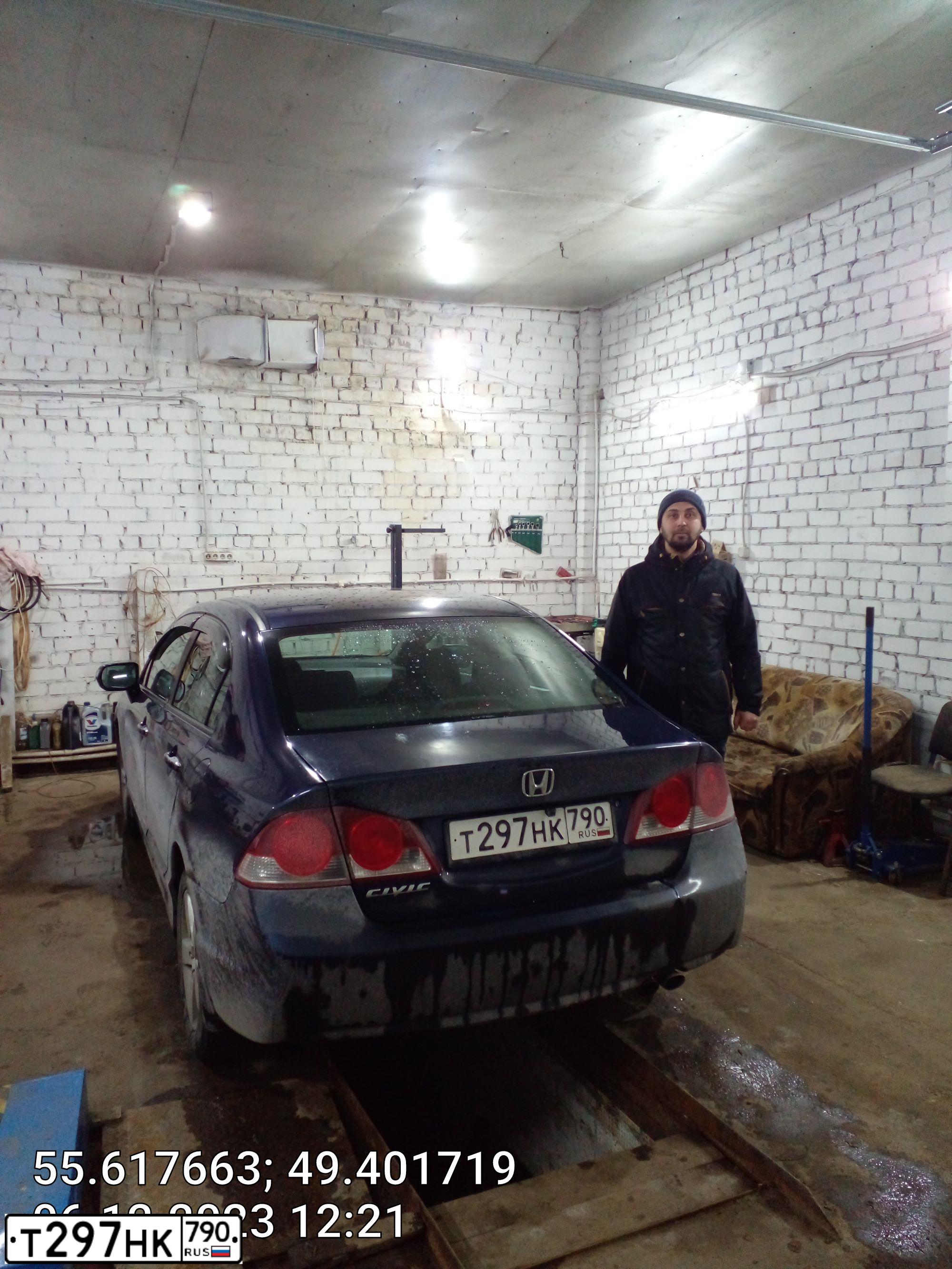 Фото автомобиля HONDA CIVIC, 2008 — госномер М443КК95