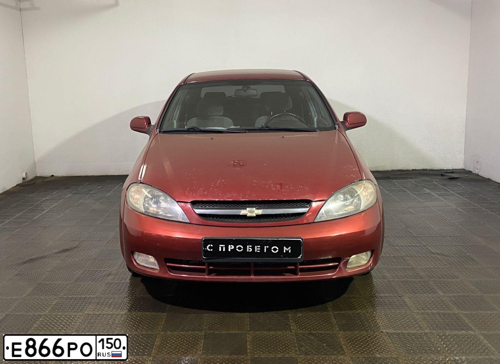 Фото автомобиля CHEVROLET LACETTI, 2008 — госномер Н876АЕ180. Цвет: Красный