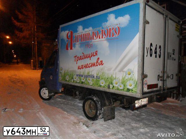 Фото автомобиля GAZ 3302 EL, 2008 — госномер У643МН52. Цвет: ЮНИОР