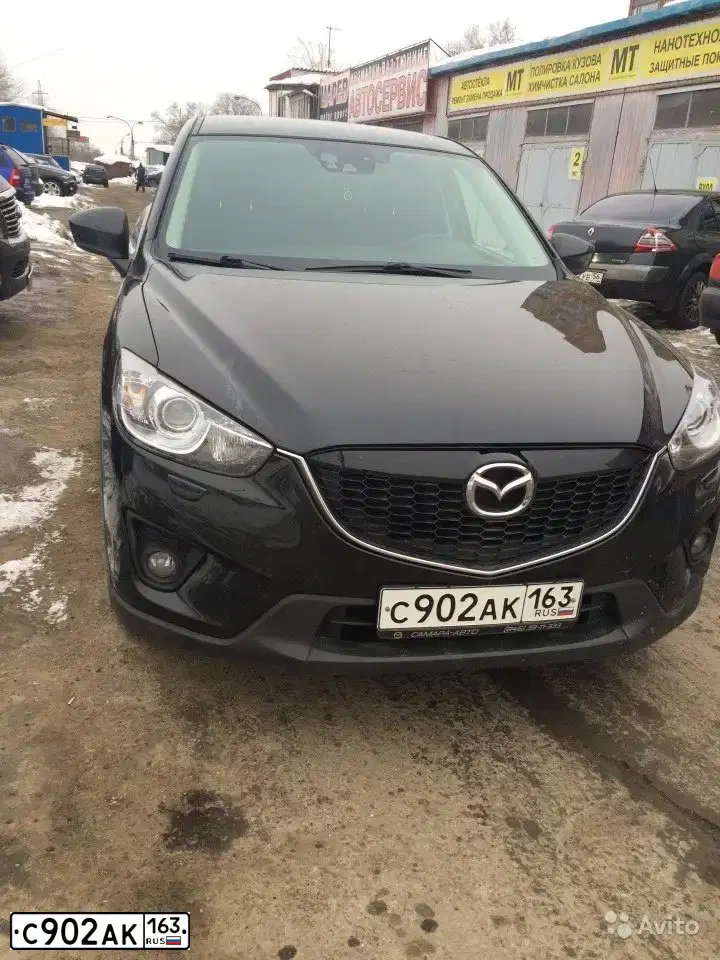 Фото автомобиля MAZDA CX-5, 2012 — госномер С902АК163. Цвет: ЧЕРНЫЙ