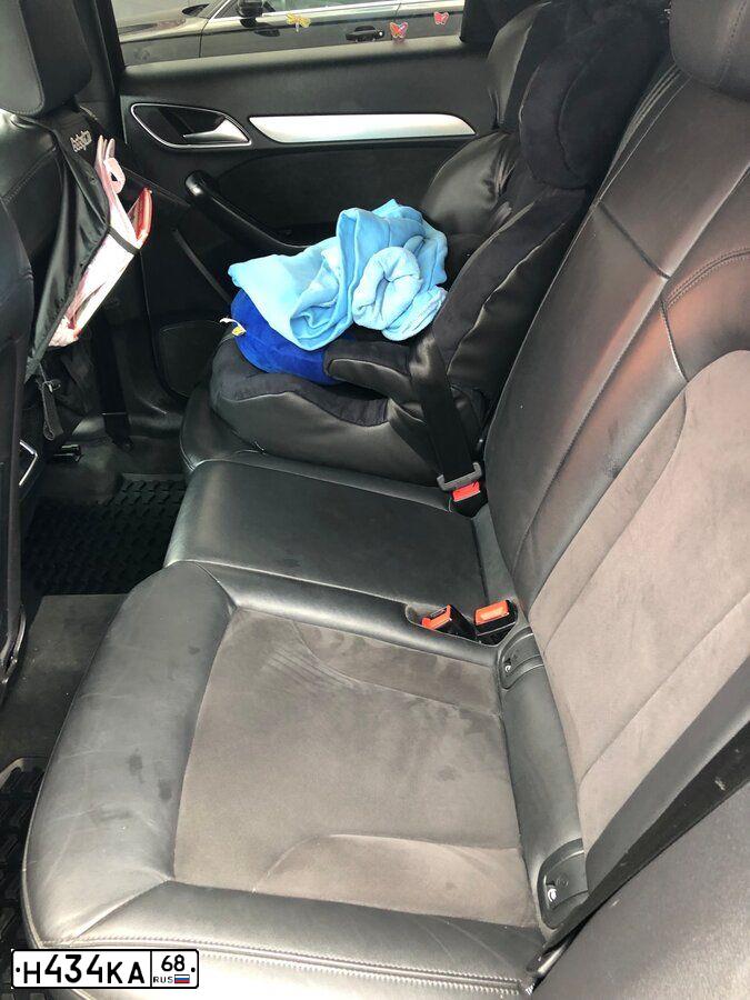 Фото автомобиля AUDI Q3, 2013 — госномер Р663НО136. Цвет: ЧЕРНЫЙ