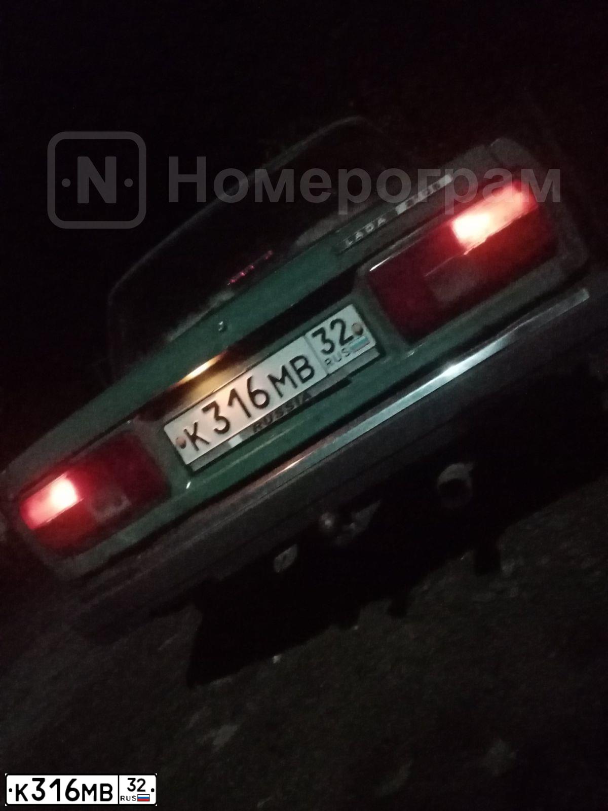 Фото автомобиля ВАЗ 21053, 2005 — госномер К316МВ32. Цвет: МНОГОЦВЕТНЫЙ