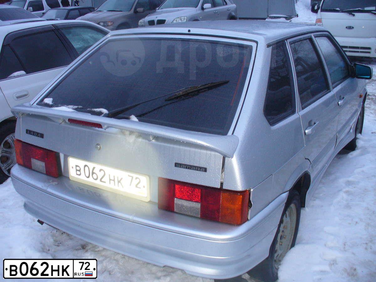 Фото автомобиля LADA 2114 SAMARA, 2005 — госномер Р499ОХ72. Цвет: СЕРЕБРИСТЫЙ