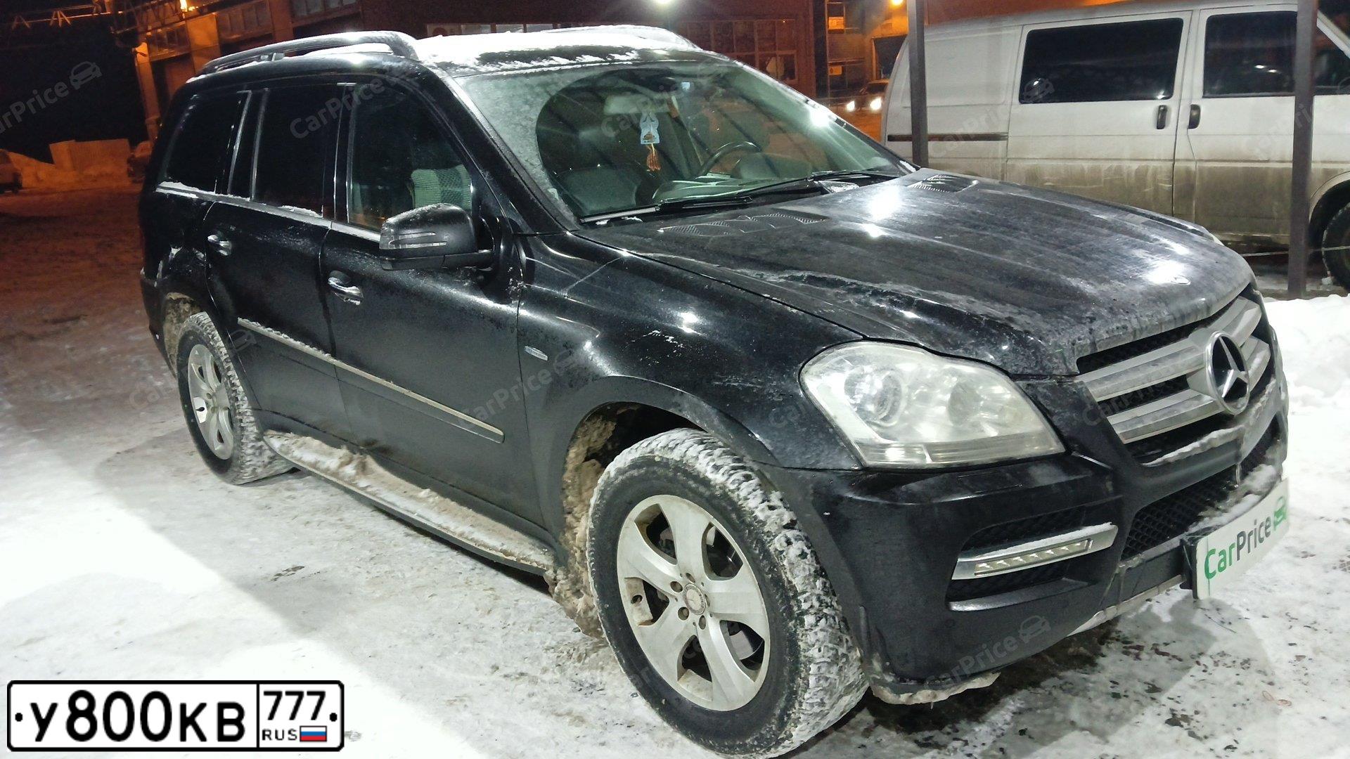 Фото автомобиля MERCEDES GL-KLASSE, 2010 — госномер С375ТВ198. Цвет: ЧЕРНЫЙ