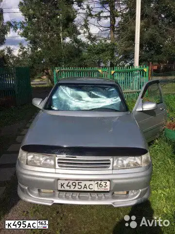 Фото автомобиля LADA 2110, 2004 — госномер К495АС163. Цвет: СВЕТЛО СЕРЕБРИСТЫЙ МЕТАЛЛ