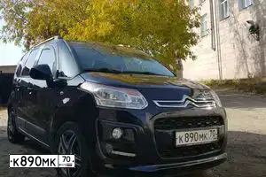 Фото автомобиля CITROEN C3 PICASSO, 2014 — госномер А886КС790. Цвет: Темно-синий