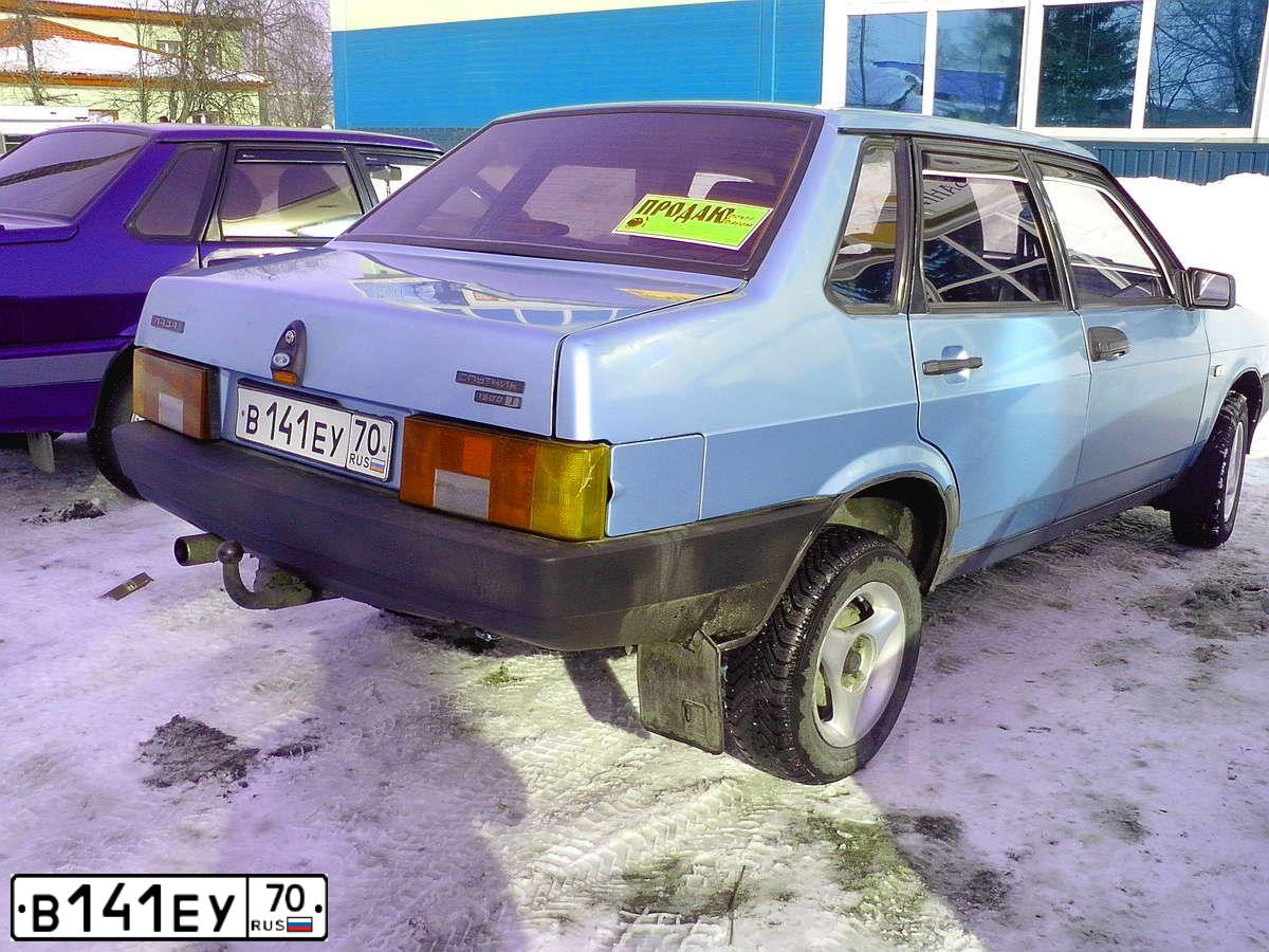Фото автомобиля LADA 2109 SAMARA, 2003 — госномер В141ВУ70. Цвет: СЕРЕБРИСТО СЕРО-ЗЕЛЕНЫЙ