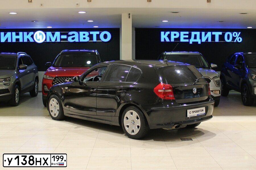 Фото автомобиля BMW SERIE 1, 2008 — госномер С104НА196. Цвет: ЧЕРНЫЙ