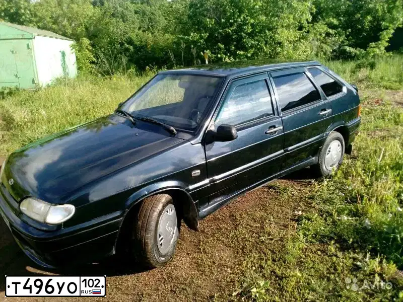 Фото автомобиля LADA 2114 SAMARA, 2008 — госномер Т496УО102. Цвет: ГРАФИТОВЫЙ МЕТАЛЛИК