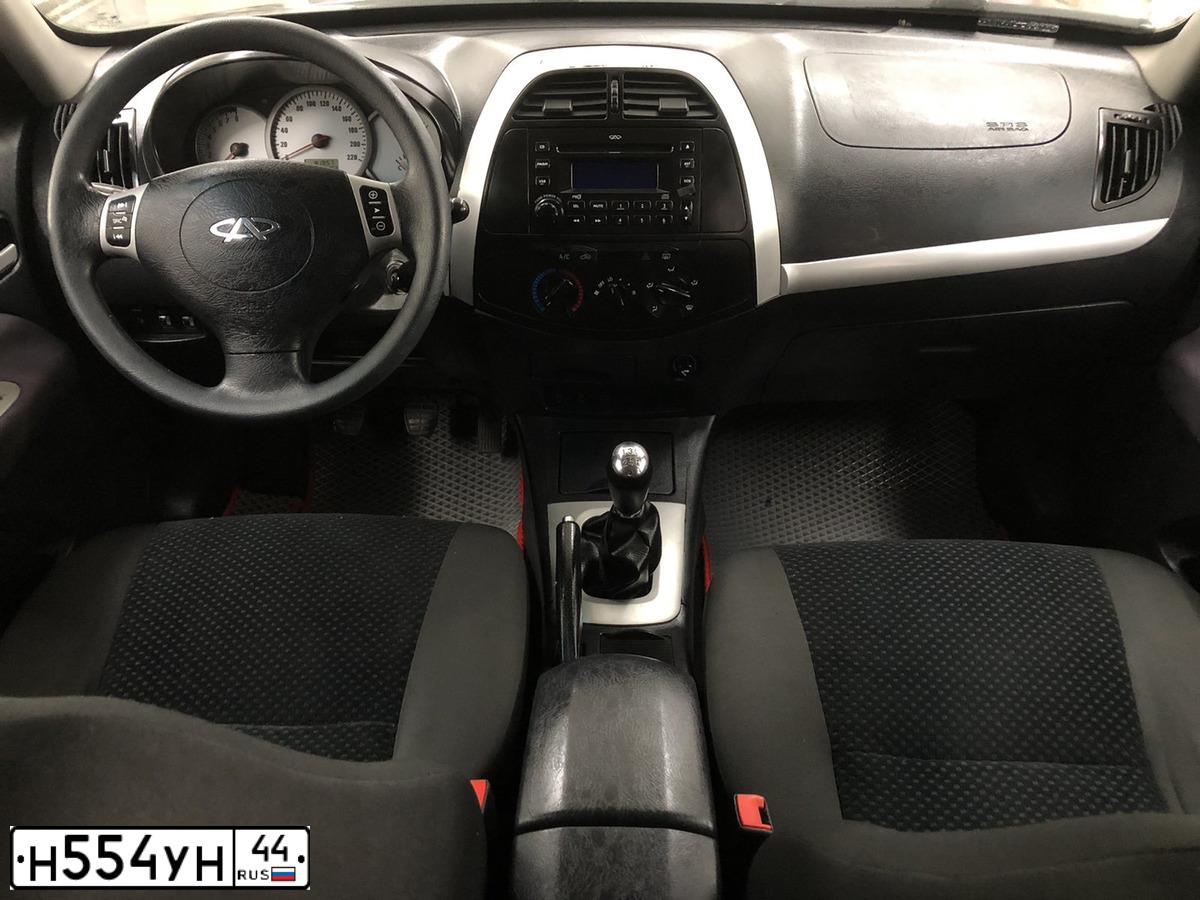 Фото автомобиля CHERY TIGGO, 2012 — госномер К415ТР76. Цвет: ЧЕРНЫЙ