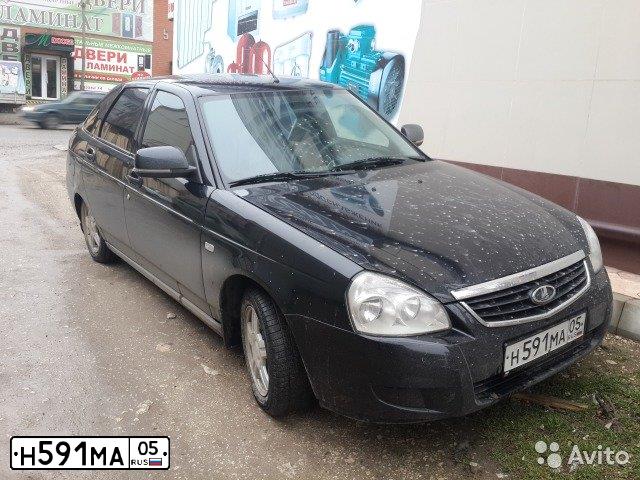 Фото автомобиля LADA 2172 PRIORA, 2010 — госномер Е660АХ761. Цвет: Сине-Черный