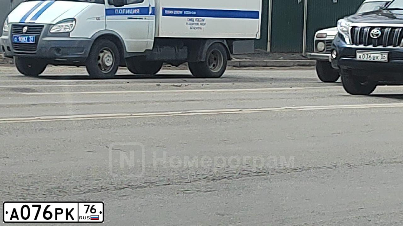Фото автомобиля GAZ 3302 EL, 1997 — госномер А076РК76. Цвет: СВЕТЛО-БЕЖЕВЫЙ