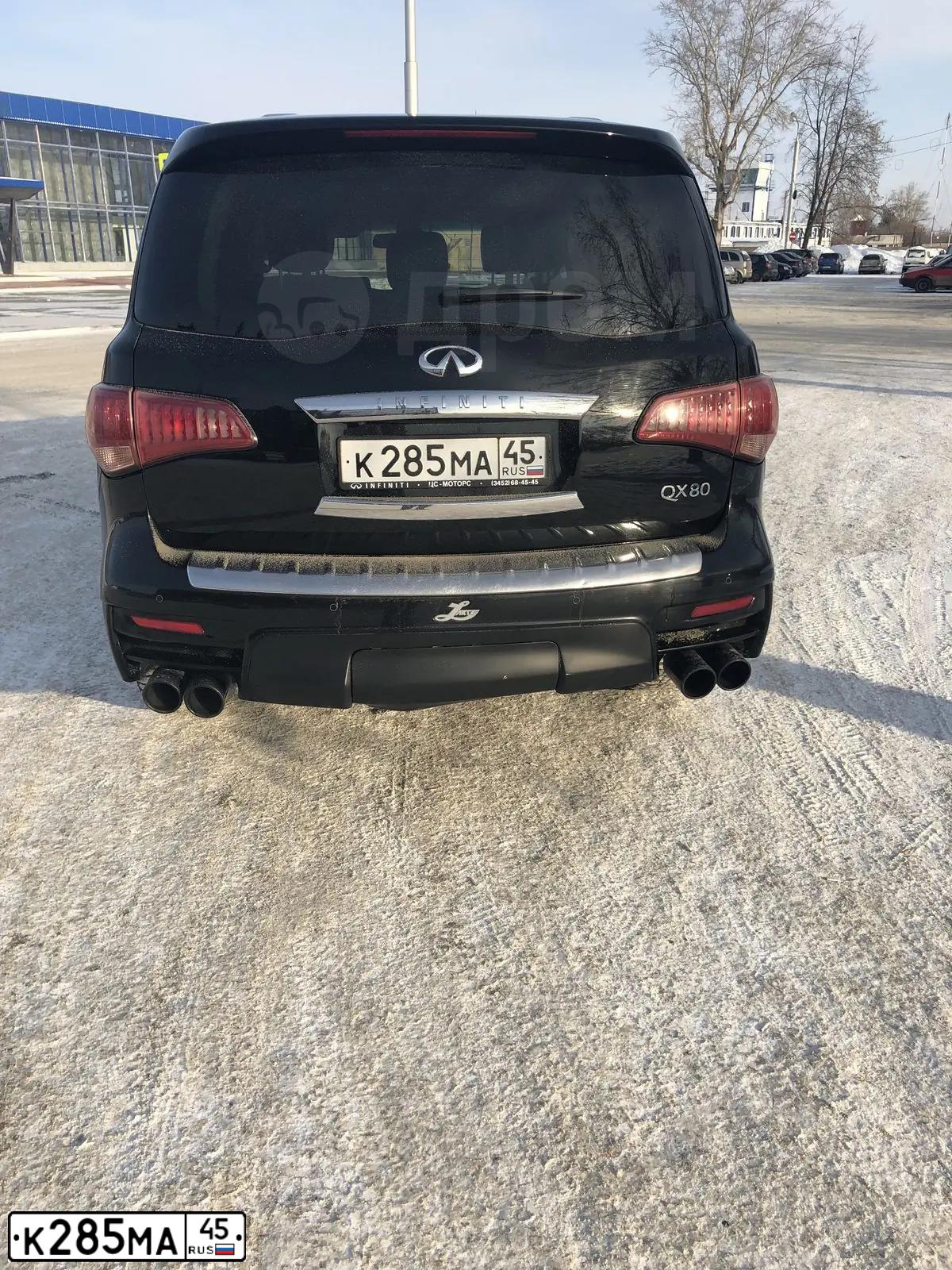Фото автомобиля INFINITI QX80, 2014 — госномер М995МВ186