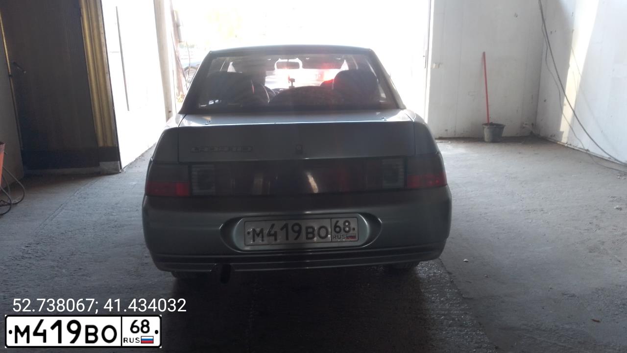 Фото автомобиля LADA 2110 LADA, 2004 — госномер Р904МР68. Цвет: средний серо-зеленый металлик