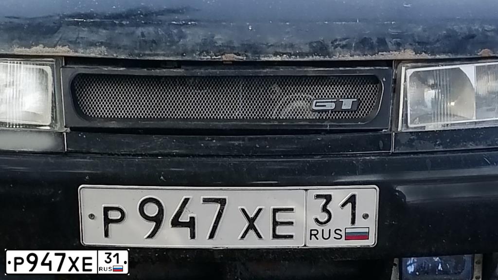 Фото автомобиля LADA 2112, 2005 — госномер В687СХ09. Цвет: ЧЕРНЫЙ