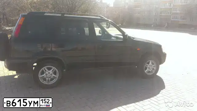 Фото автомобиля HONDA CR-V, 1999 — госномер В615УМ152. Цвет: ЧЕРНЫЙ