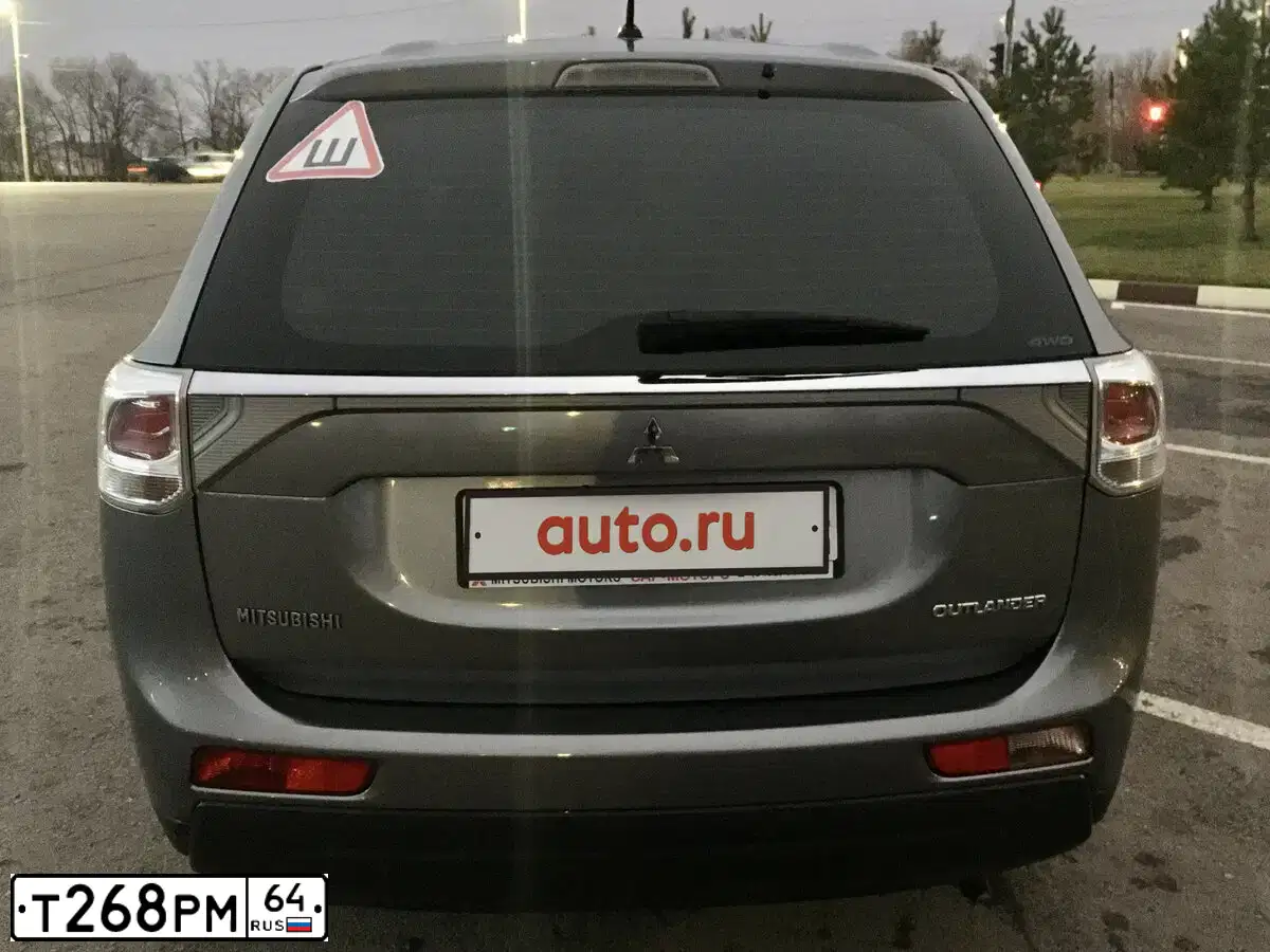 Фото автомобиля MITSUBISHI OUTLANDER, 2013 — госномер Т476МЕ73