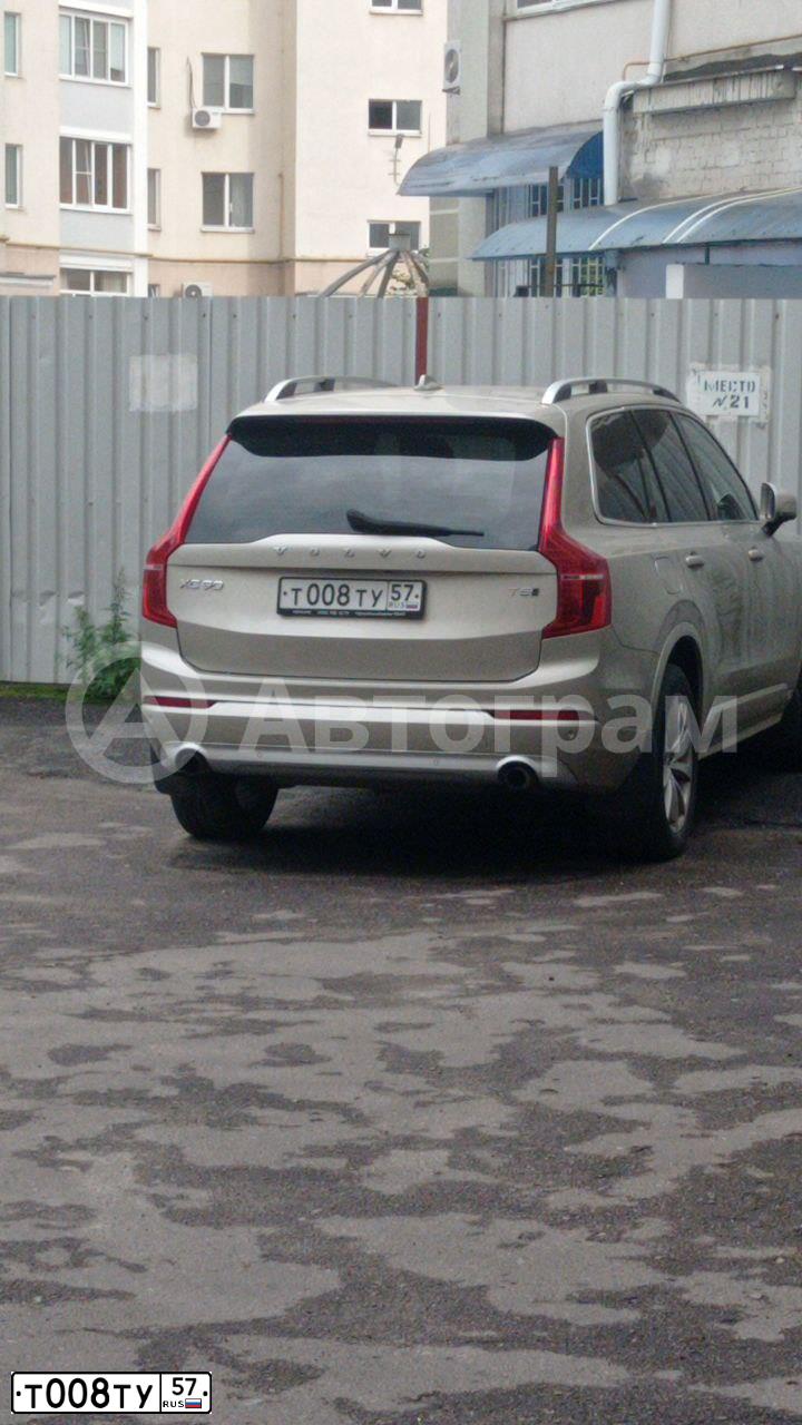 Фото автомобиля KIA SORENTO, 2017 — госномер В087УУ57. Цвет: ЧЕРНЫЙ
