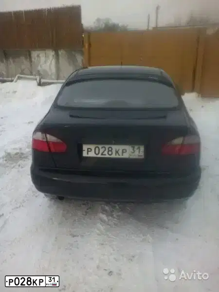 Фото автомобиля ZAZ SENS, 2007 — госномер Р028КР31. Цвет: ЧЕРНЫЙ