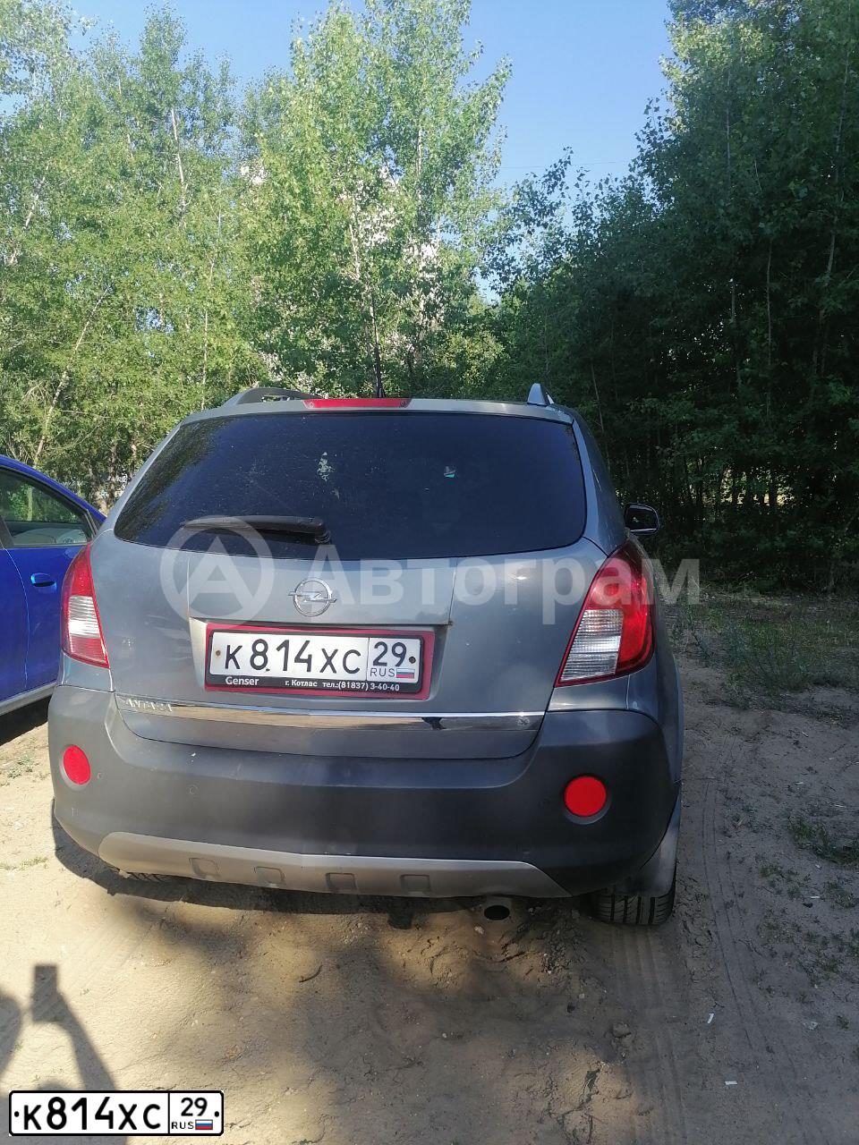 Фото автомобиля OPEL ANTARA, 2014 — госномер М751ТУ790. Цвет: СЕРЫЙ