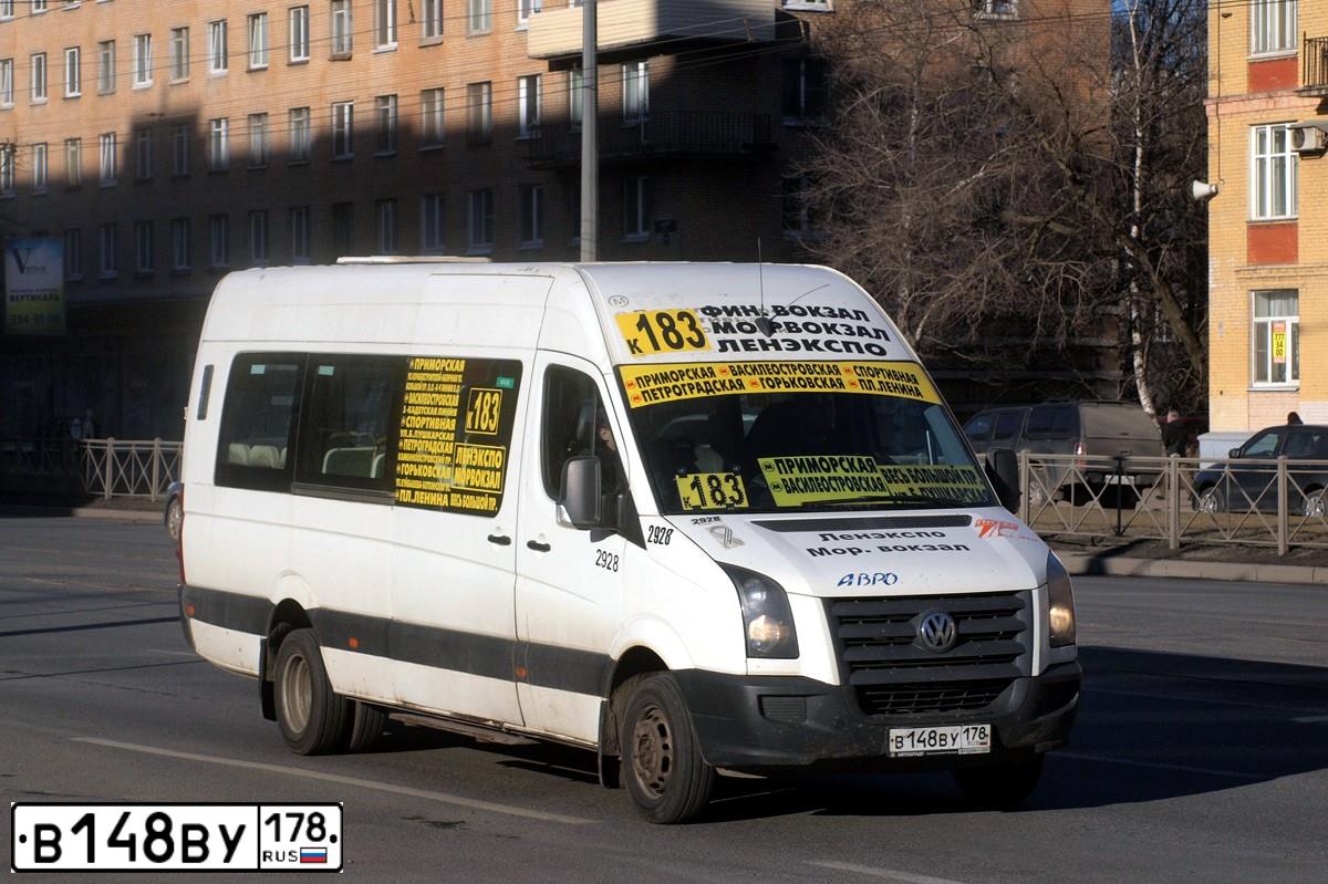 Фото автомобиля VOLKSWAGEN CRAFTER, 2011 — госномер В148ВУ178. Цвет: СЕРО-БЕЛЫЙ
