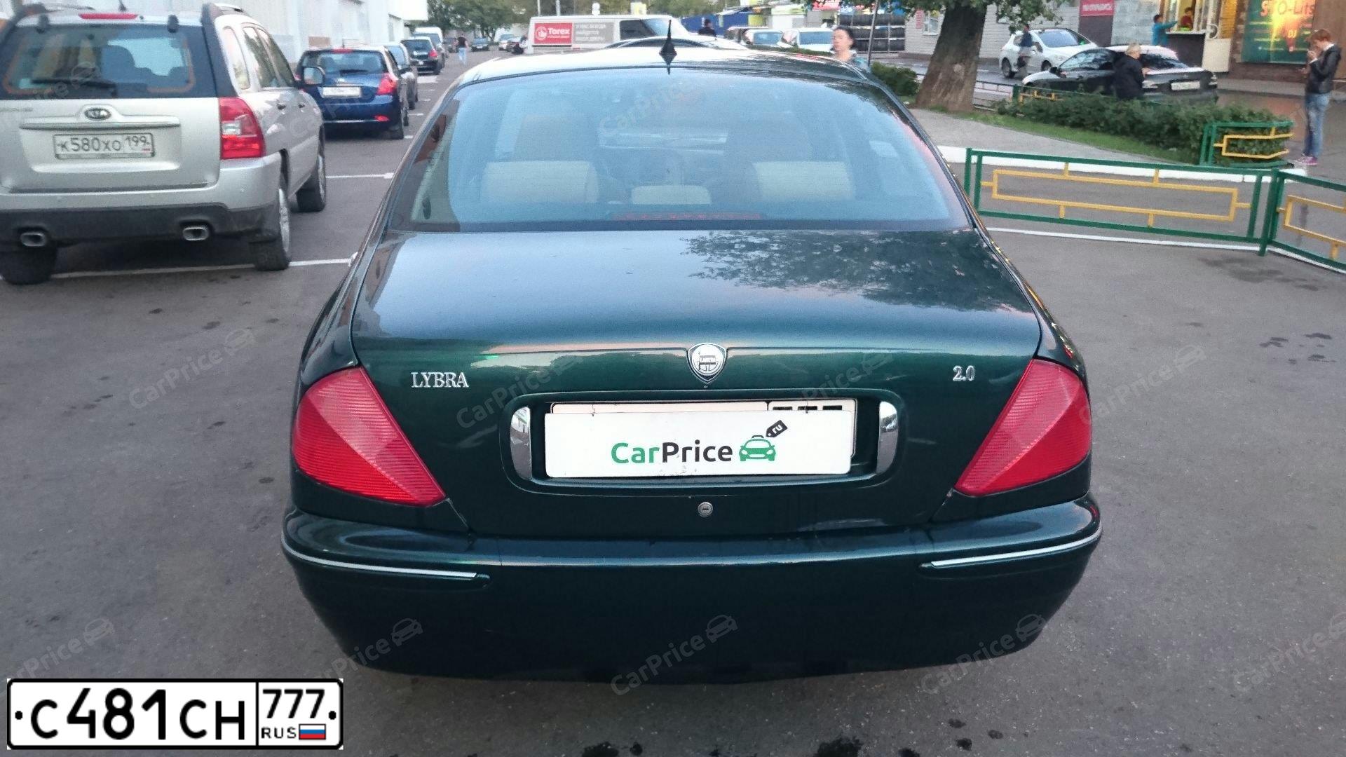 Фото автомобиля LANCIA LYBRA, 2000 — госномер Т612ХК73. Цвет: ЗЕЛЕНЫЙ ТЕМНЫЙ
