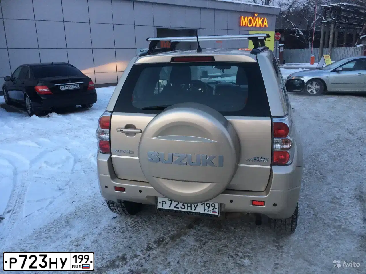 Фото автомобиля SUZUKI /GRAND/ VITARA, 2008 — госномер О517АС136. Цвет: БЕЖЕВЫЙ