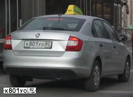Фото автомобиля SKODA RAPID, 2016 — госномер Н528ОС21. Цвет: Серебристый