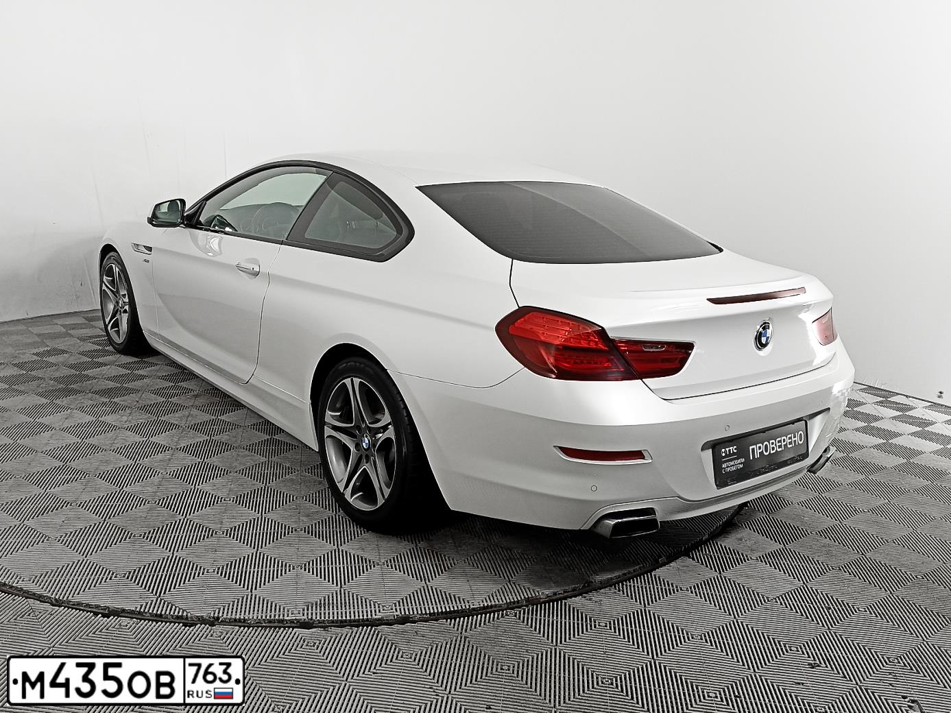 Фото автомобиля BMW SERIE 6, 2011 — госномер О888ТН163. Цвет: СЕРЫЙ