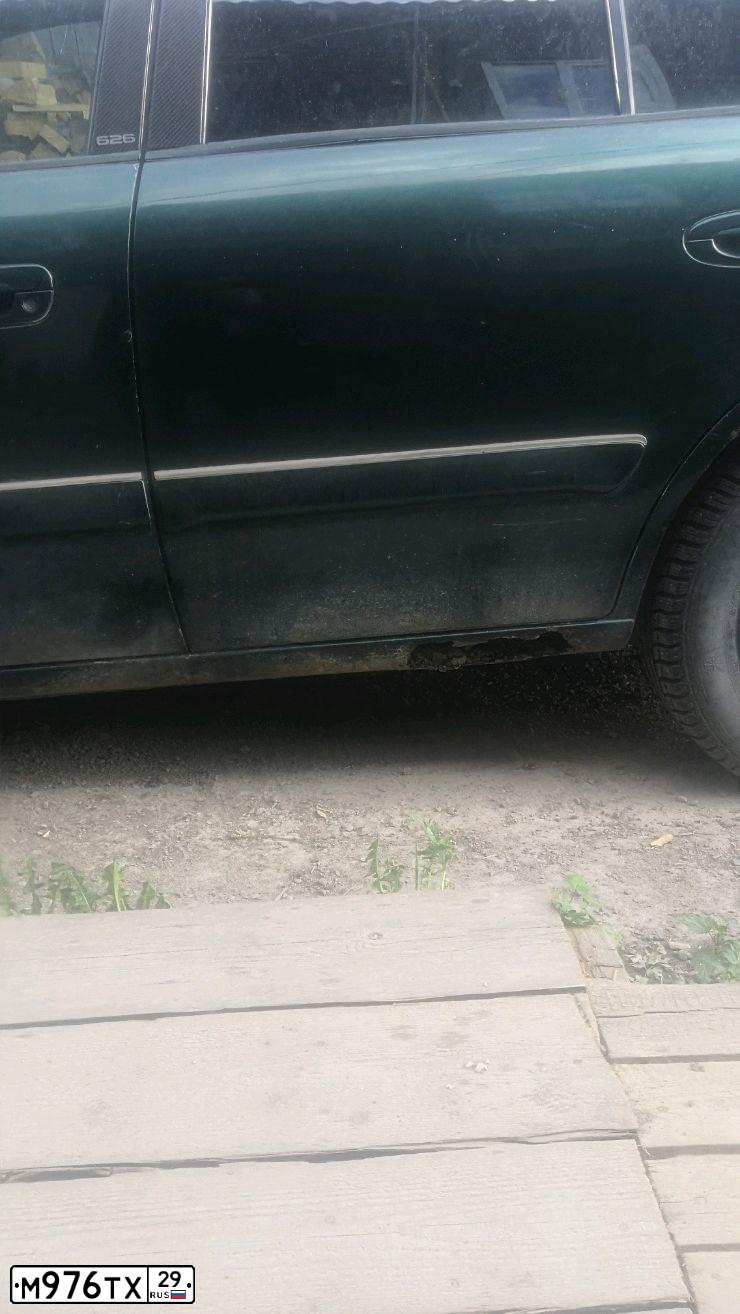 Фото автомобиля MAZDA 626, 2001 — госномер М976ТХ29. Цвет: ЗЕЛЕНЫЙ