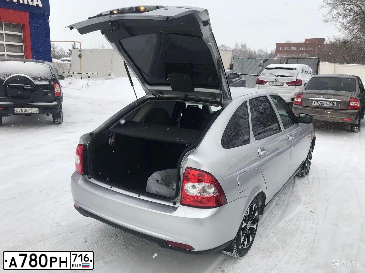 Фото автомобиля LADA 2170 PRIORA, 2018 — госномер А780РН716. Цвет: Золотисто-коричневый