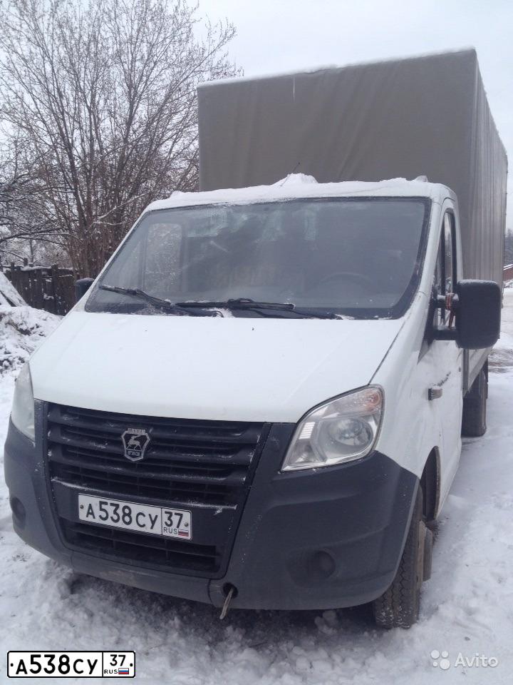 Фото автомобиля GAZELLE NEXT, 2013 — госномер А538СУ37. Цвет: Белый