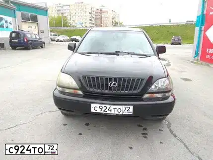 Фото автомобиля ЛЕКСУС РХ300, 1998 — госномер Т488ЕУ196. Цвет: ЧЕРНЫЙ