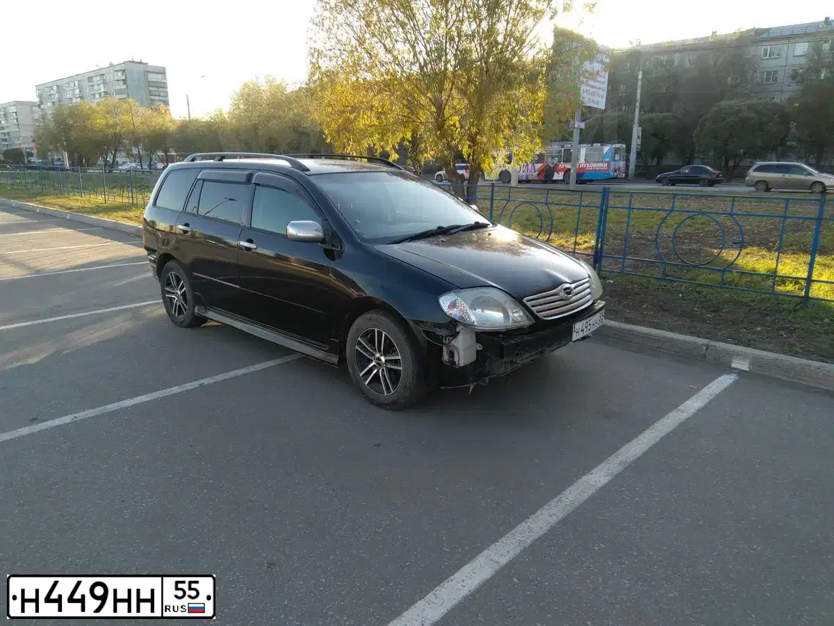 Фото автомобиля LADA 2107, 2000 — госномер Н449НН55. Цвет: Темно-зеленый