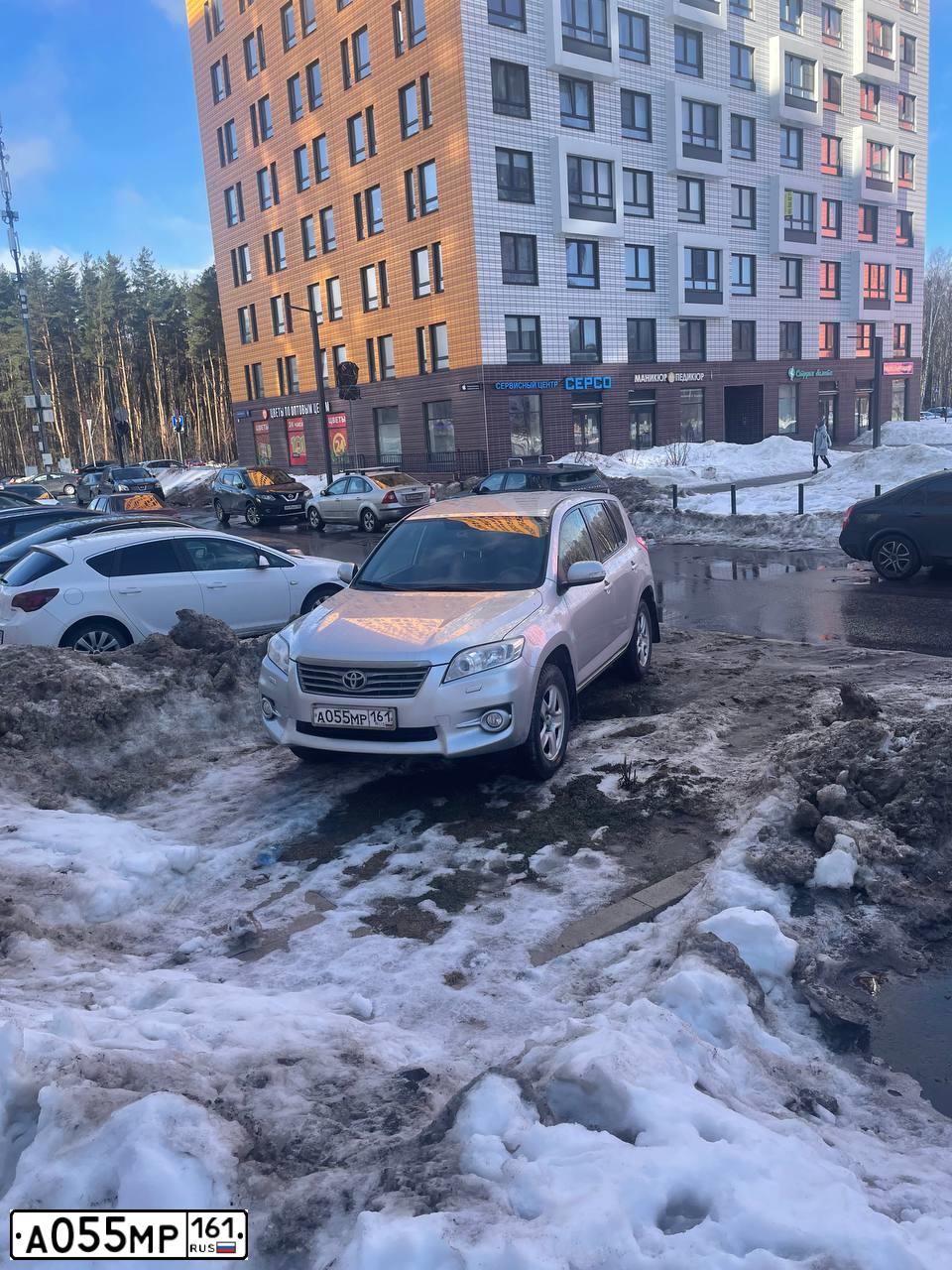 Фото автомобиля TOYOTA RAV4, 2010 — госномер Е888СР190. Цвет: Серебристый