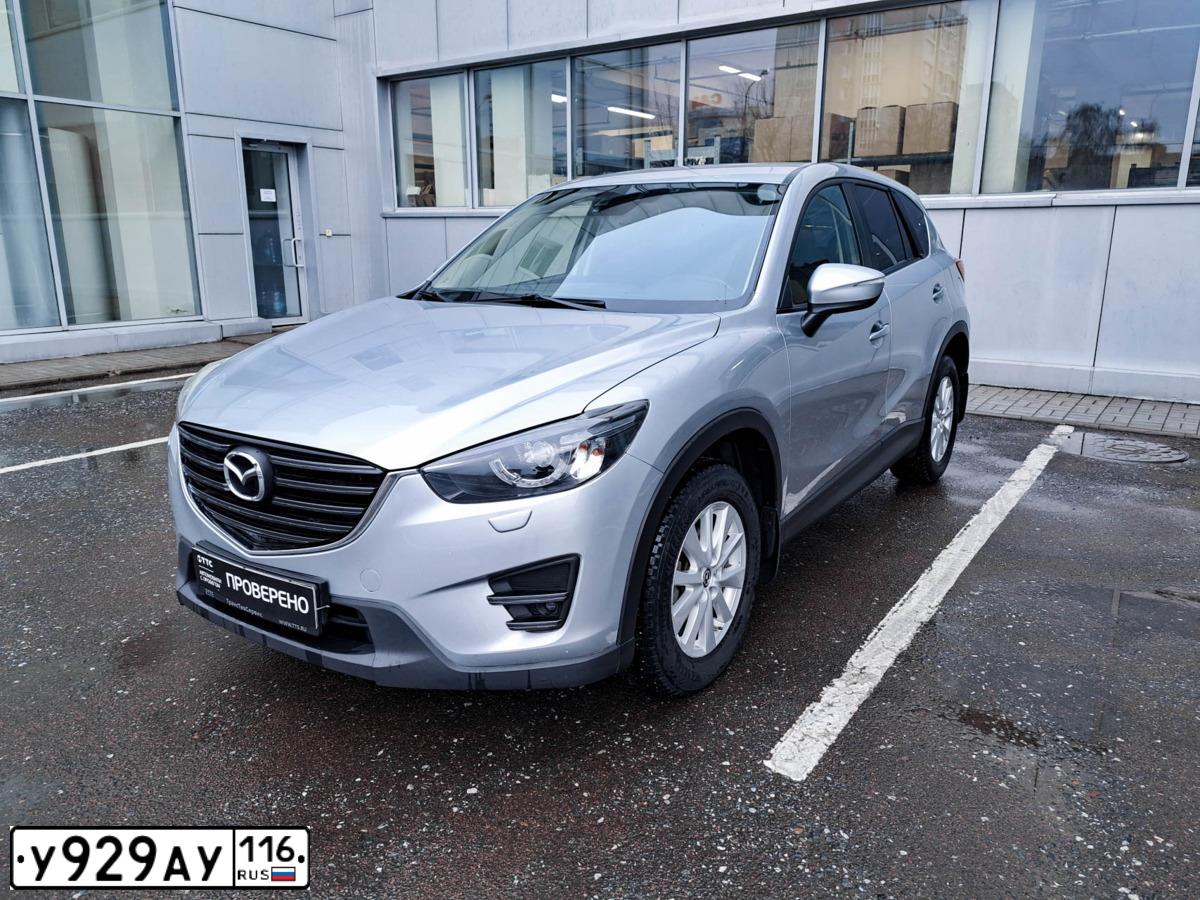 Фото автомобиля MAZDA CX-5, 2016 — госномер С609ОВ716. Цвет: СЕРЫЙ