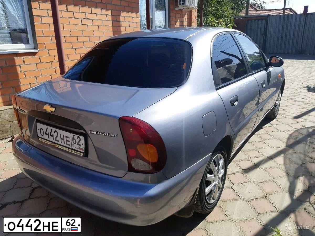 Фото автомобиля ZAZ LANOS, 2008 — госномер Н580ЕХ761. Цвет: Серебристый