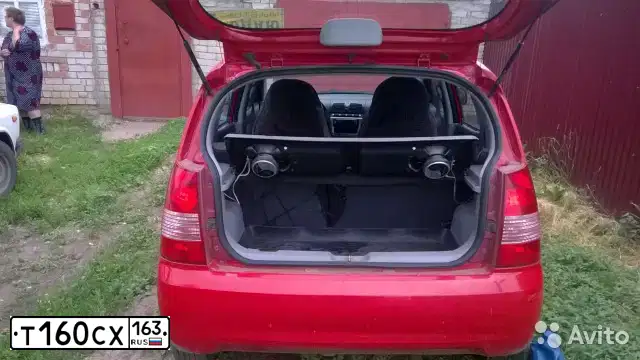 Фото автомобиля KIA PICANTO / MORNING, 2007 — госномер М567КА134. Цвет: Красный