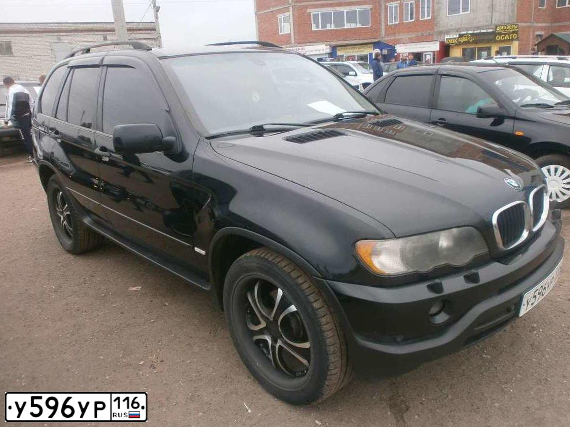 Фото автомобиля BMW X5, 2002 — госномер Е898УЕ21. Цвет: ЧЕРНЫЙ